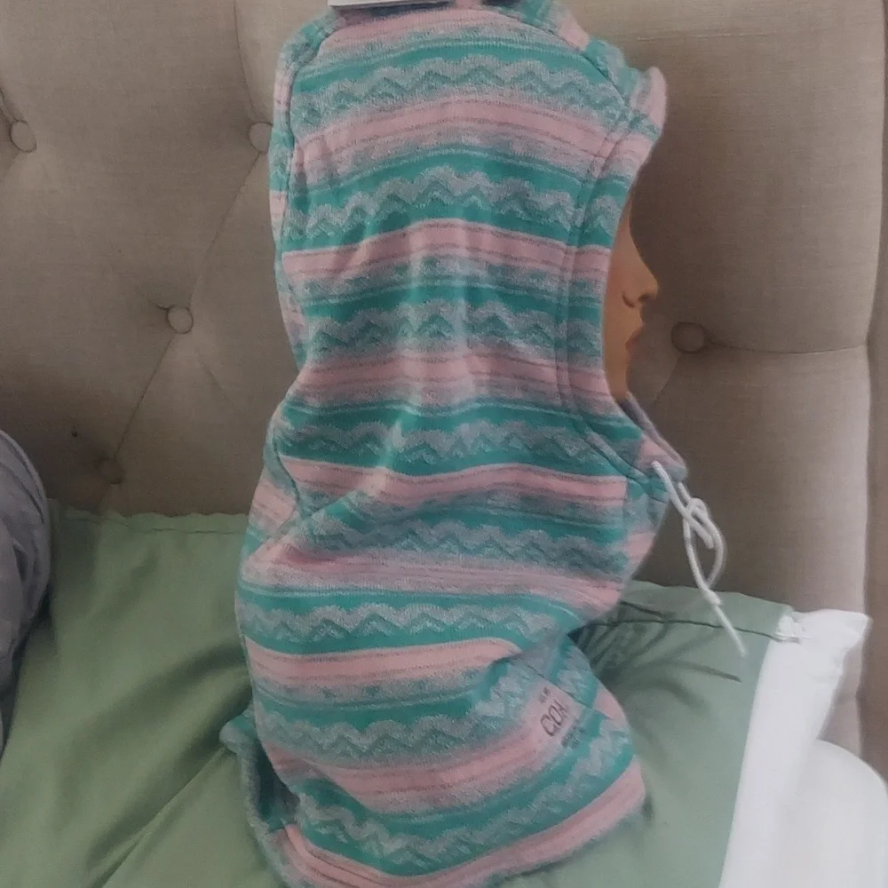 Coal The Shuksan Light Grey Women Face Neck Mask Knit Fleece Protector NEW